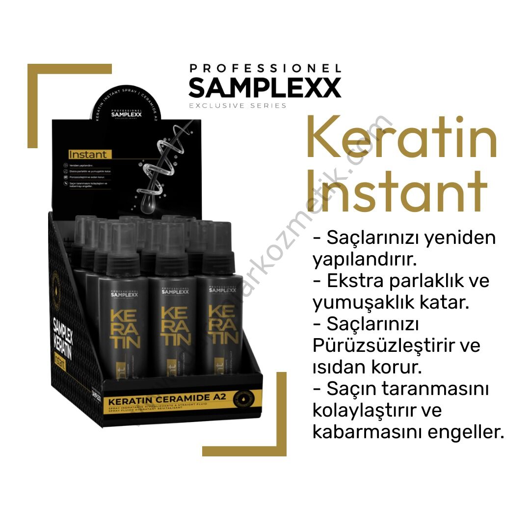 Samplex Keratin instant sprey bakım 125 ml