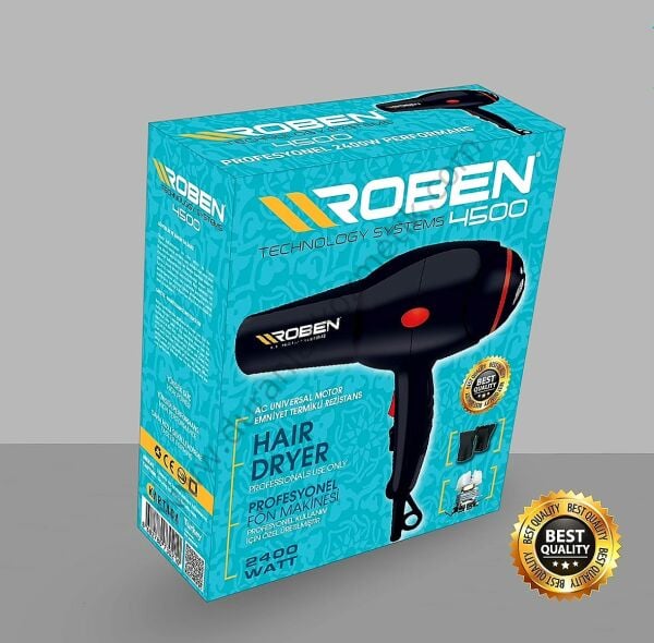 Roben 4500 profesyonel fön makinası 2400 watt