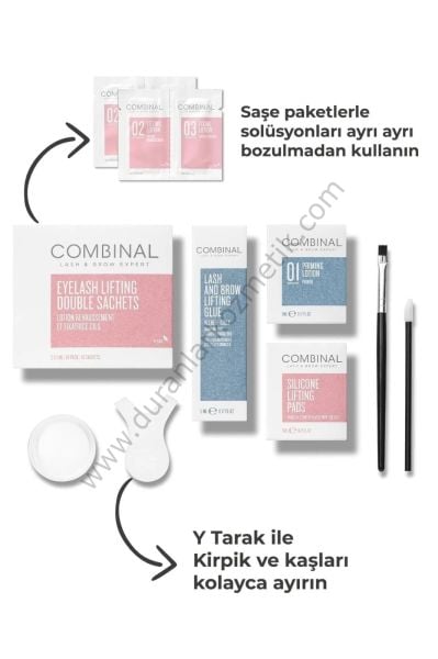 Combinal Kirpik Lifting Seti (45-50 Uygulama)