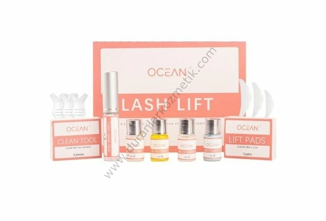 Ocean lash lift kirpik lifting seti 25 kullanımlık