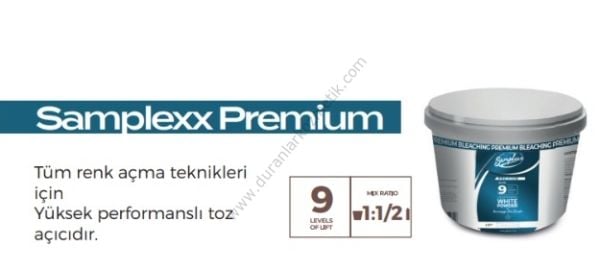 Samplex saç açıcı 1000 gr premium*