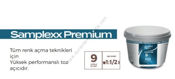 Samplex saç açıcı 1000 gr premium*