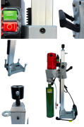 DKT 205 mm Karot Makinası 2400 Watt Sabit Sehpa