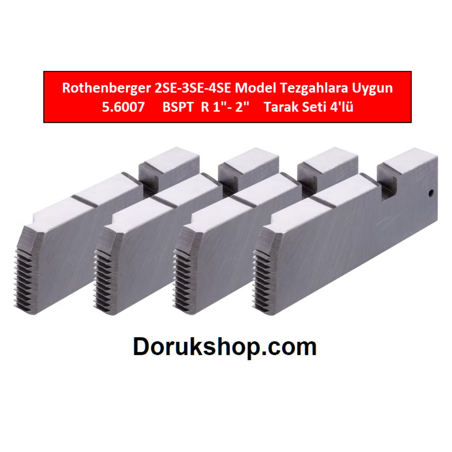 Supertronic 2/3/4SE için 4'lü Tarak Seti BSPT R 1''-2''