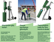 BYCON DMP 252 AKLILLI LCD EKRANLI AÇILI SEHPALI KAROT SETİ