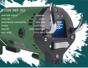 BYCON DMP 352 AKLILLI LCD EKRANLI AÇILI SEHPALI KAROT SETİ