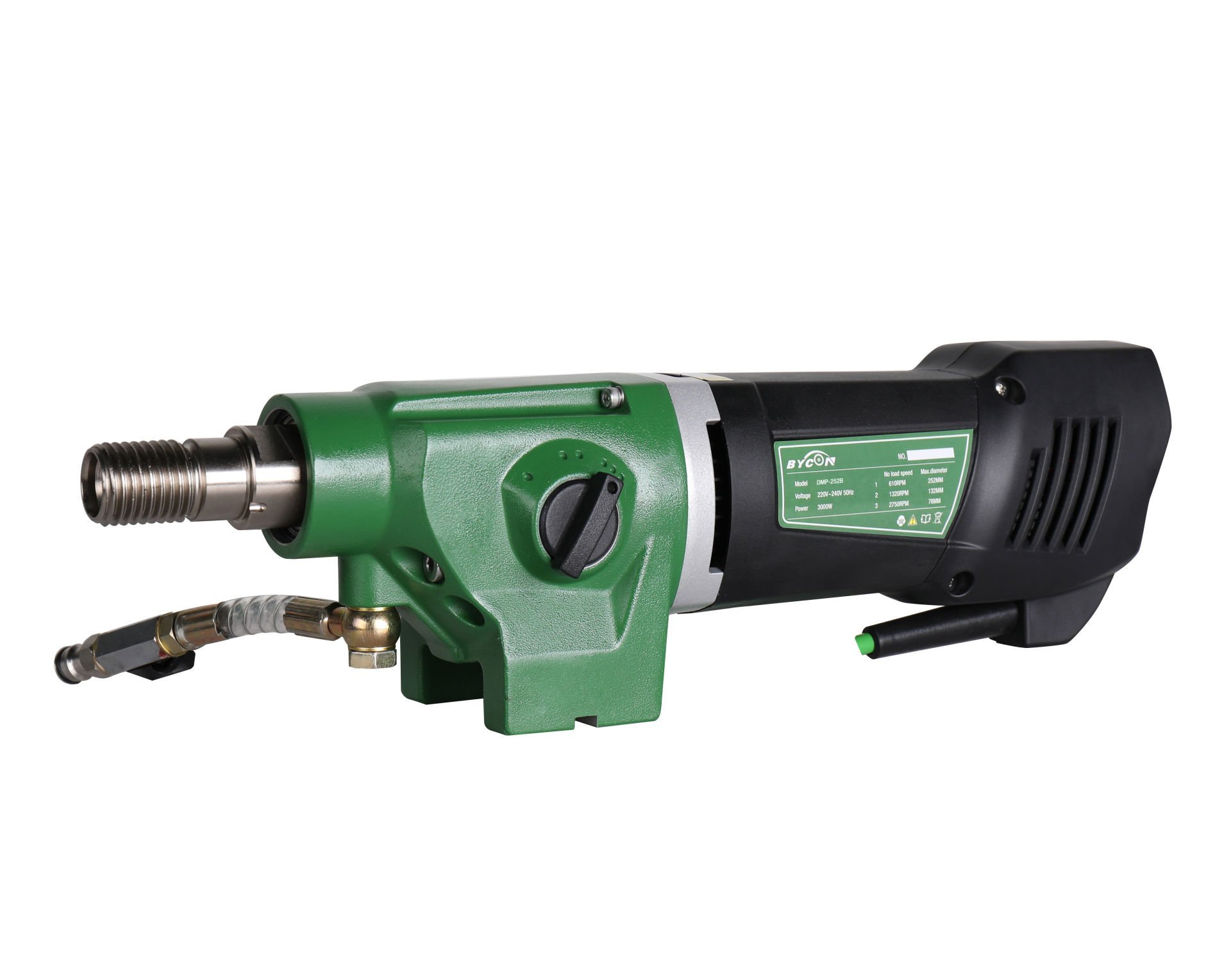KÖMÜRSÜZ 252 MM DELME KAPASİTELİ KAROT MOTORU DMP-252B