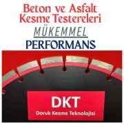 DKT BETON/ASFALT TESTERESİ 350 MM