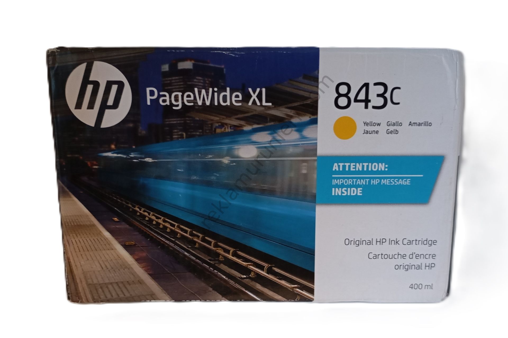 HP C1Q68A Yellow Kartuş 400ml