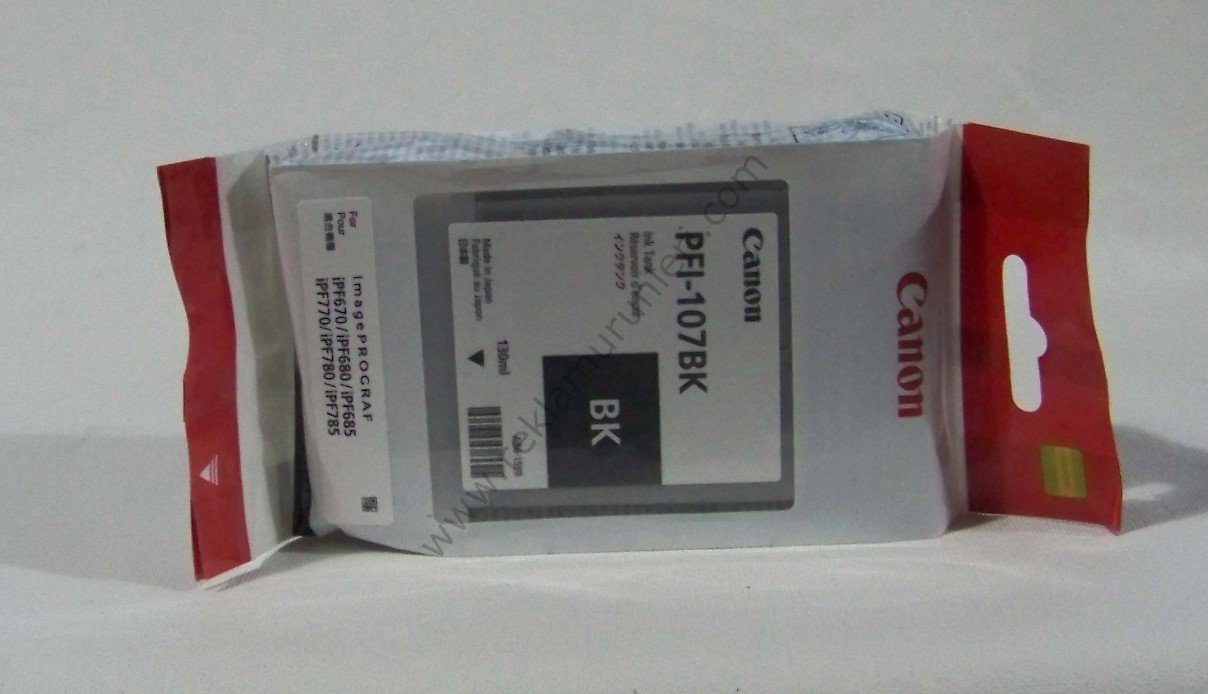 Canon PFI-107BK Photo Black Kartuş 130ml