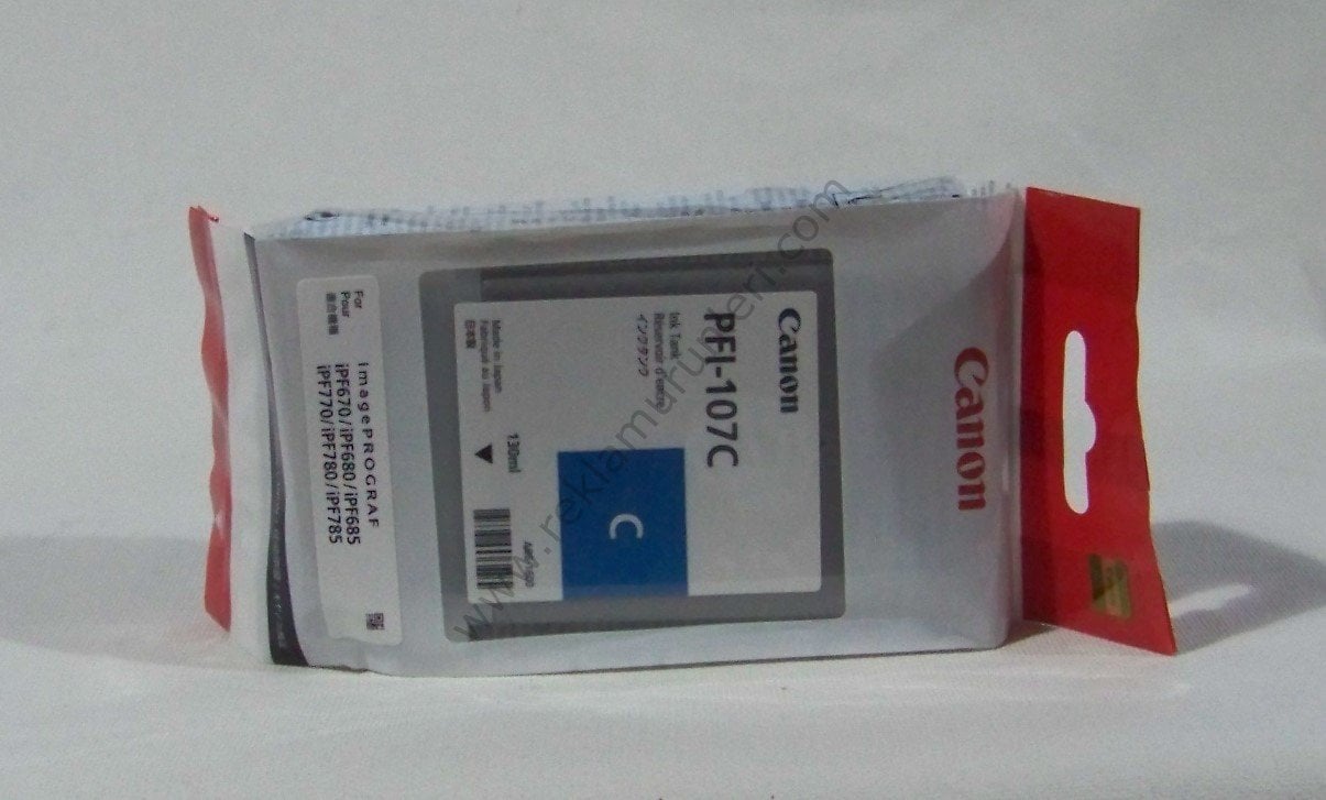 Canon PFI-107C Cyan Kartuş 130ml