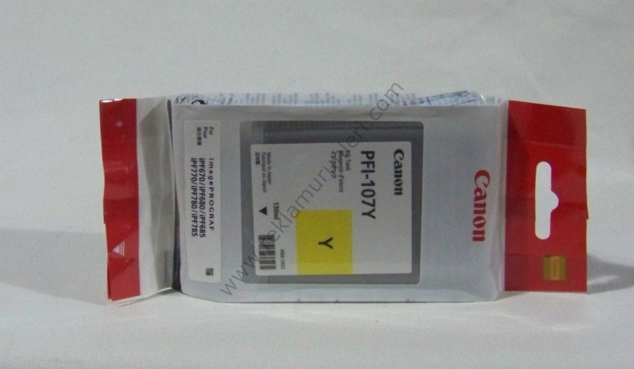 Canon PFI-107Y Yellow Kartuş 130ml