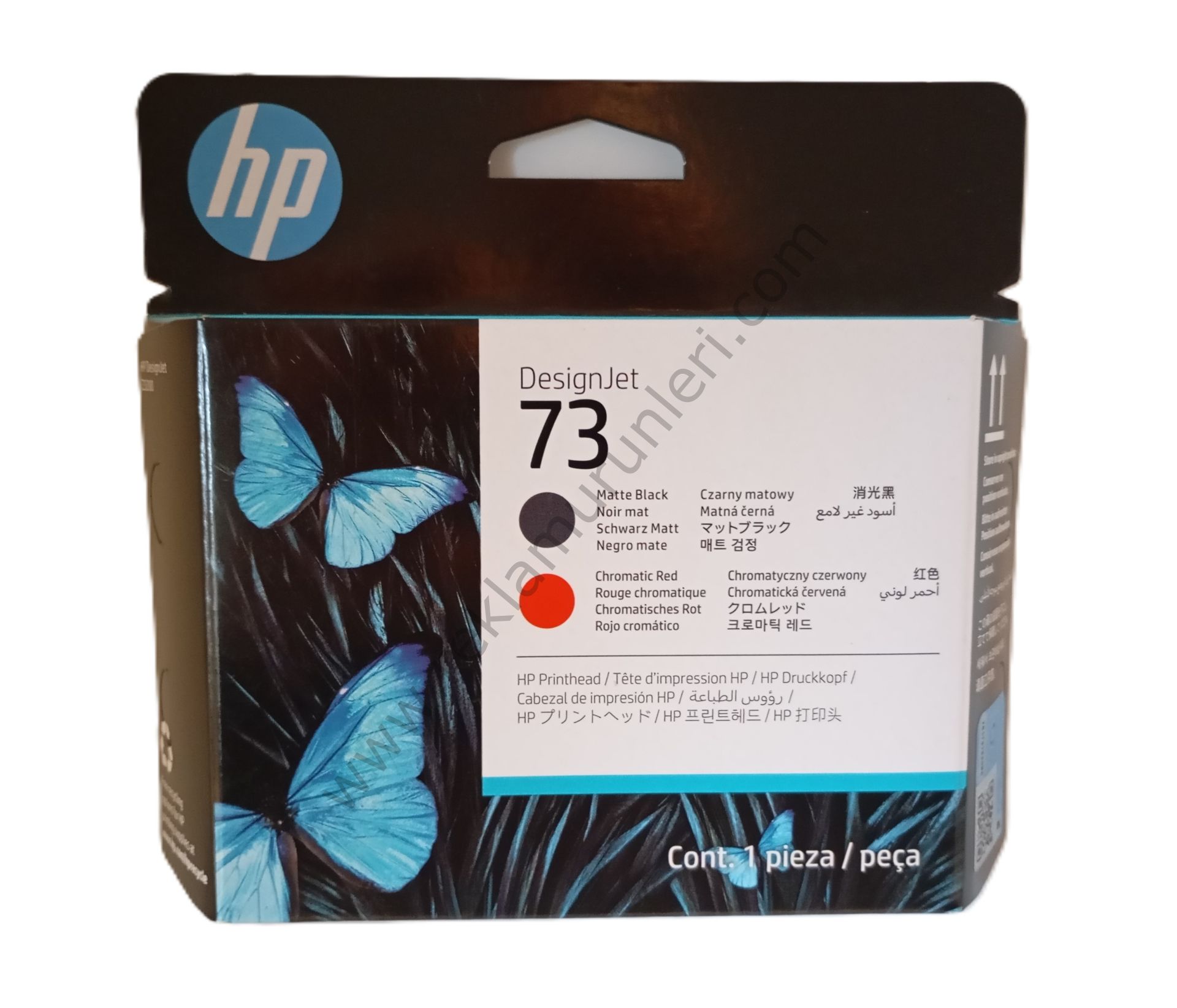 HP CD949A Matte Black-Chr. Red Baskı Kafası