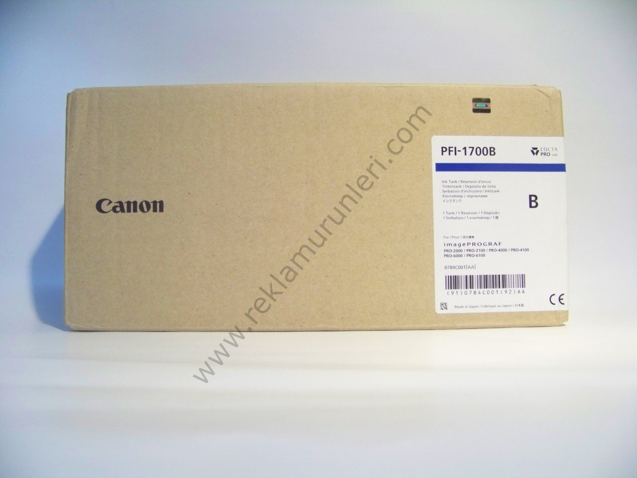 Canon PFI-1700B Blue Kartuş 700ml