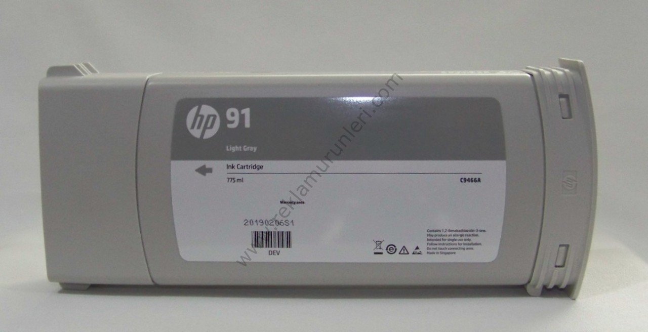 HP C9466A Light Gray Kartuş 775ml