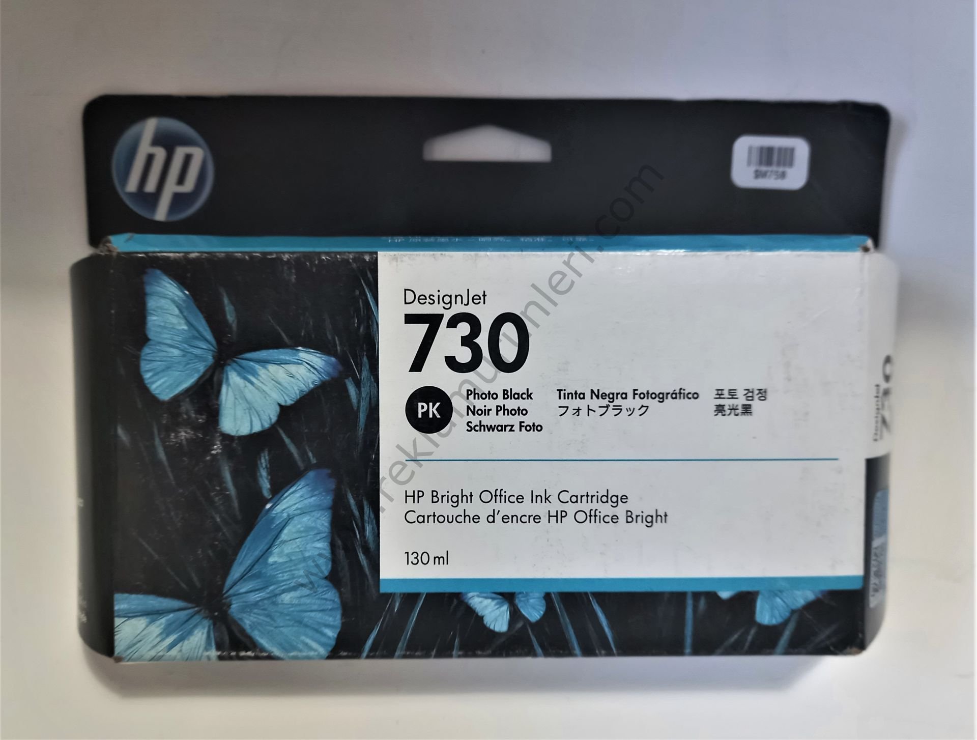 HP P2V67A Photo Black Kartuş 130ml