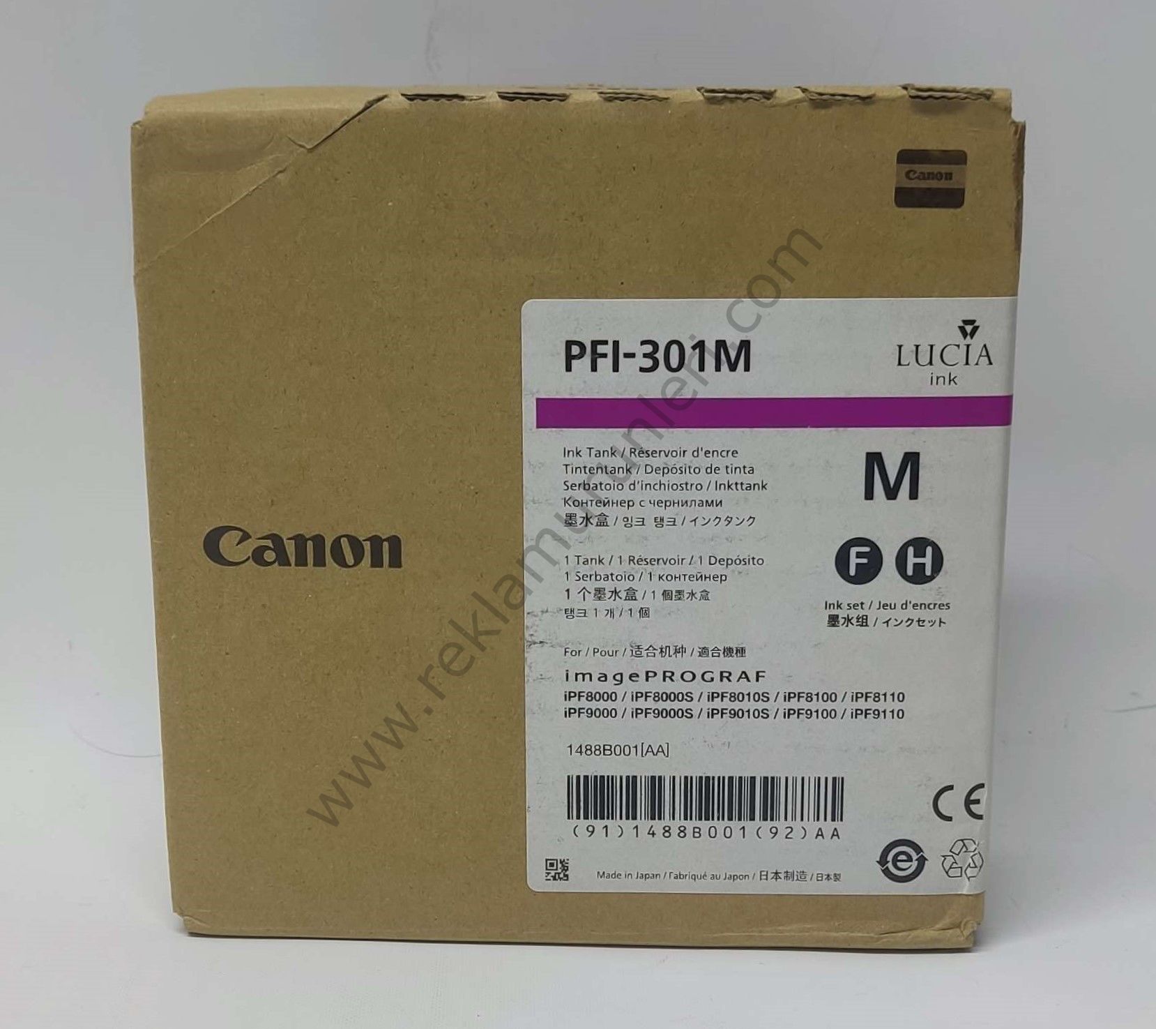 Canon PFI 301M Magenta Kartuş 330ml