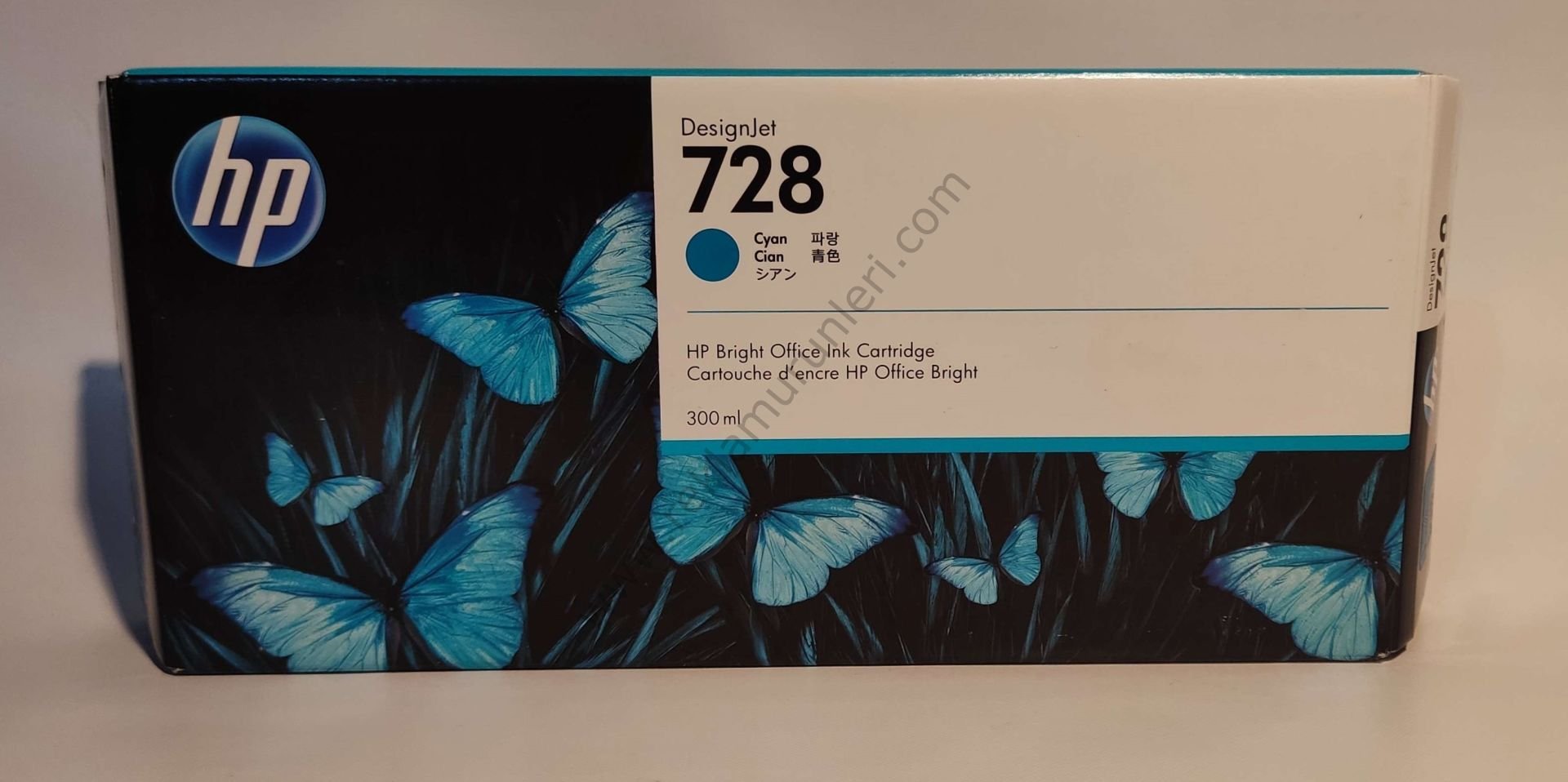 HP F9K17A Cyan Kartuş 300ml