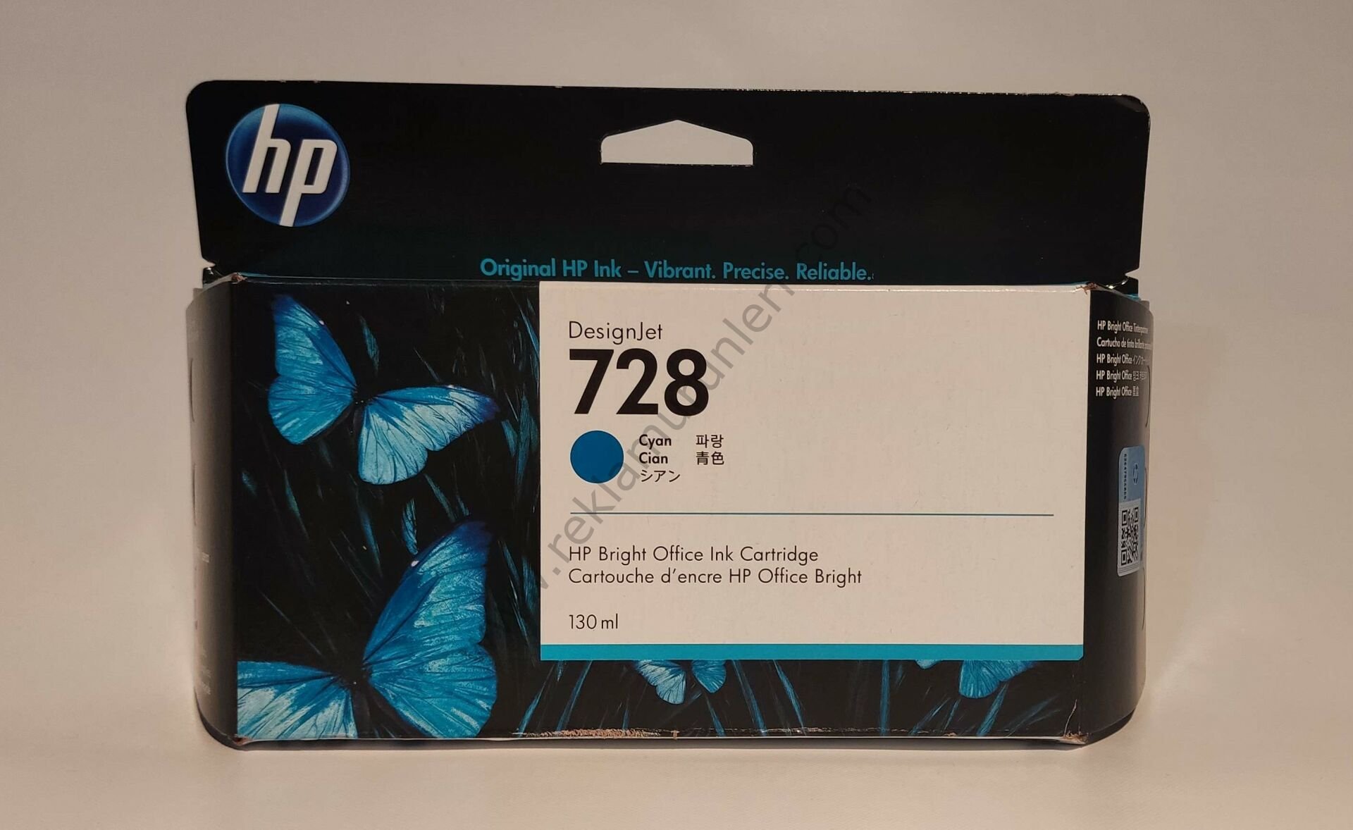 HP F9J67A Cyan Kartuş 130ml