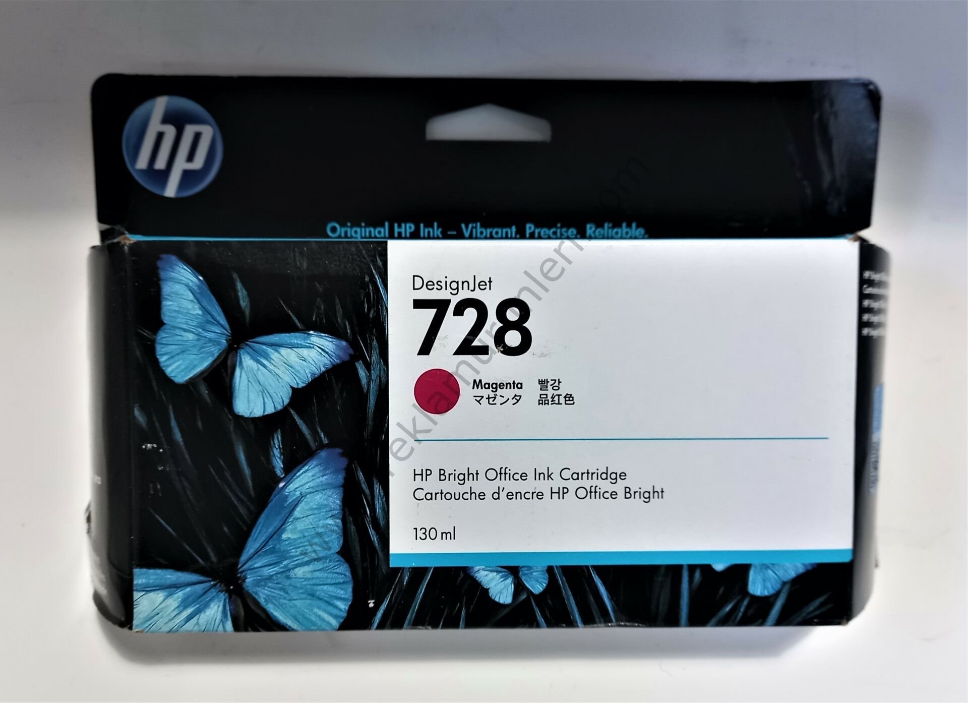 HP F9J66A Magenta Kartuş 130ml