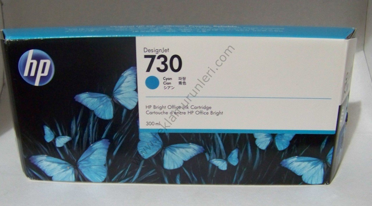 HP P2V68A Cyan Kartuş 300ml