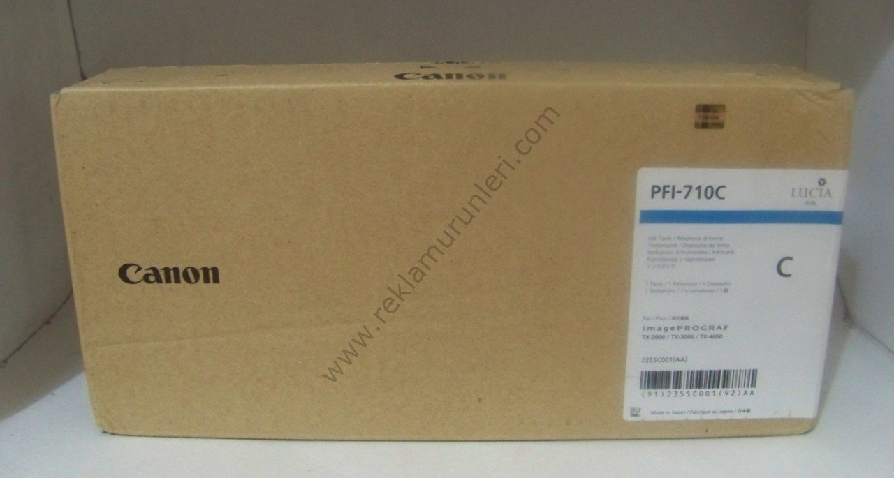 Canon PFI 710C Cyan Kartuş 700ml