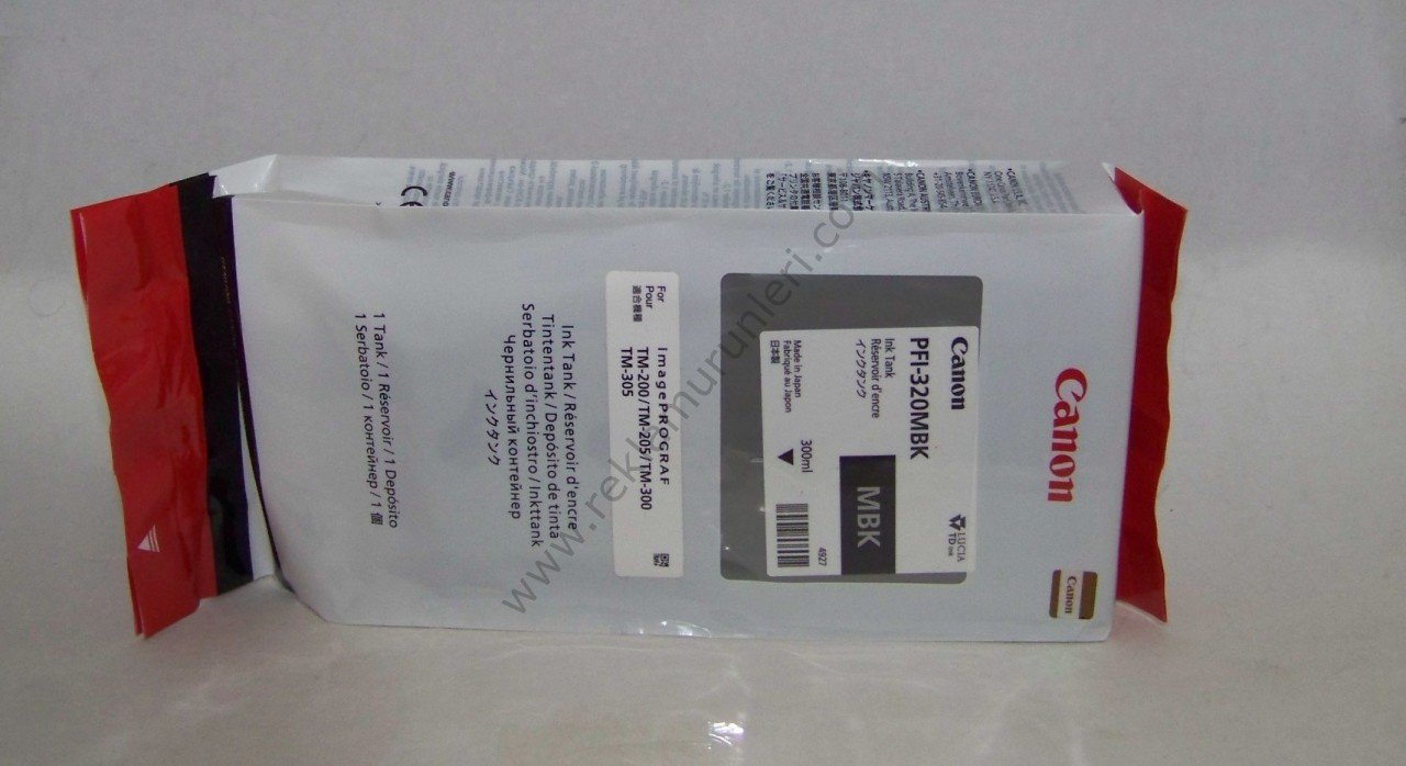 Canon Pfi-320MBK Matte Black 300ml Kartuş
