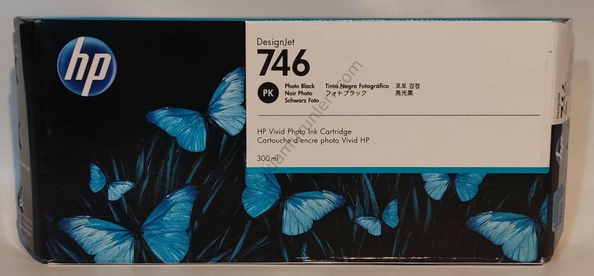 HP 746 P2V82A Photo Black Kartuş 300ml