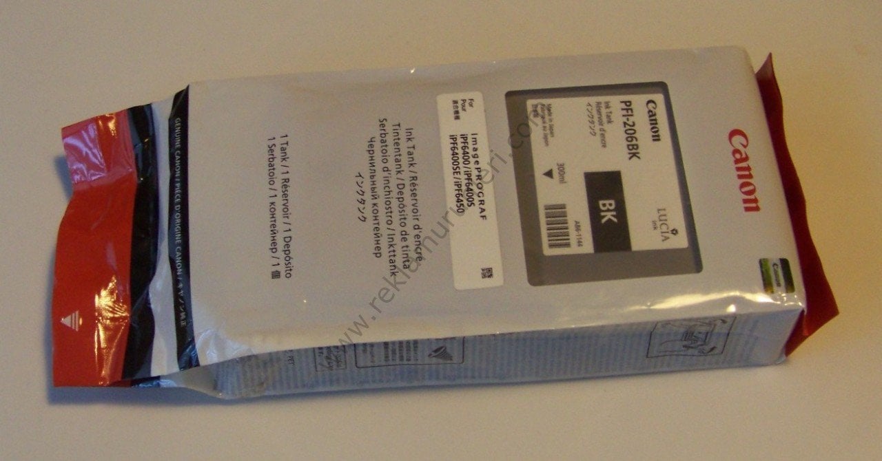 Canon Pfi-206Bk Photo Black 300ml Kartuş