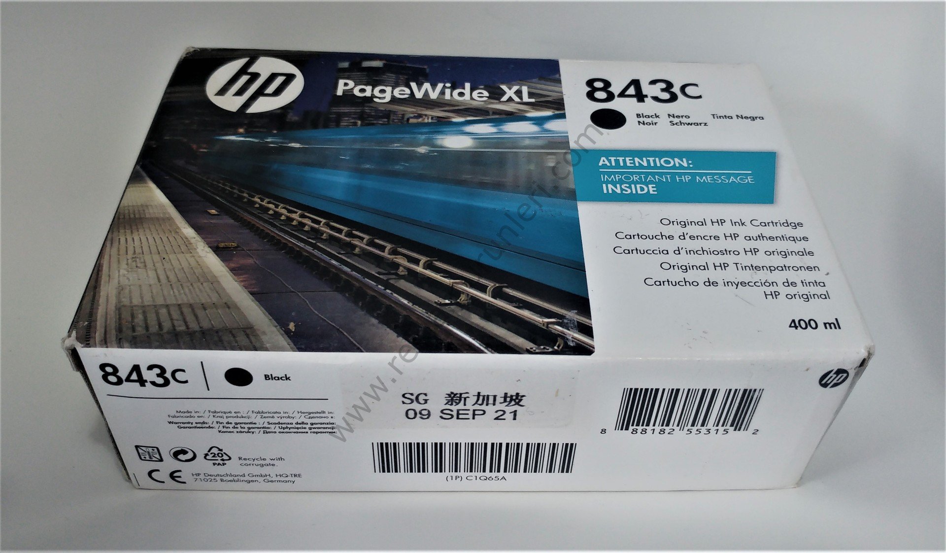 HP C1Q65A Black Kartuş 400ml *2021 Tarihli*