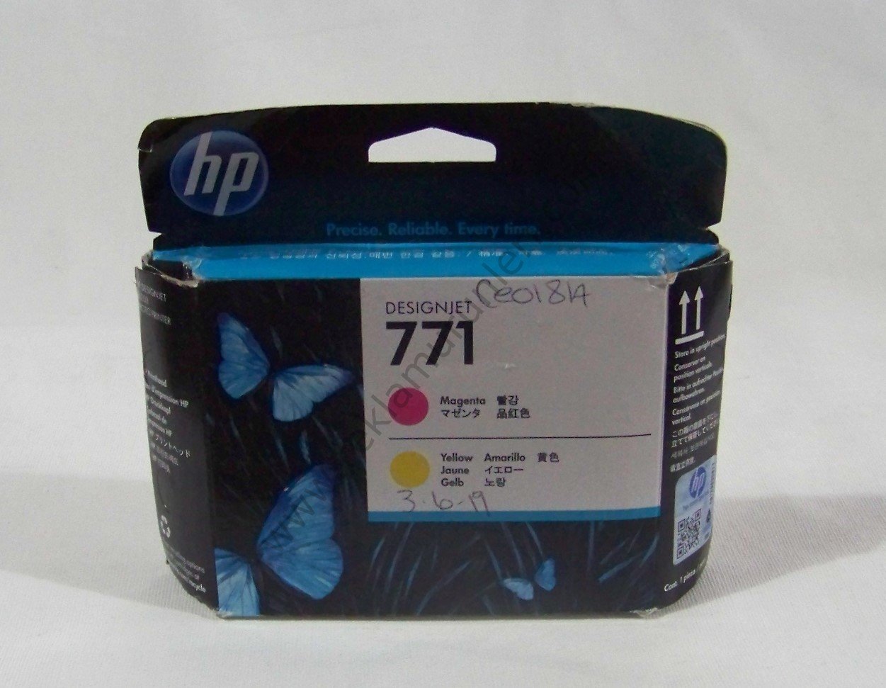 HP CE018A Magenta/Yellow Baskı Kafası