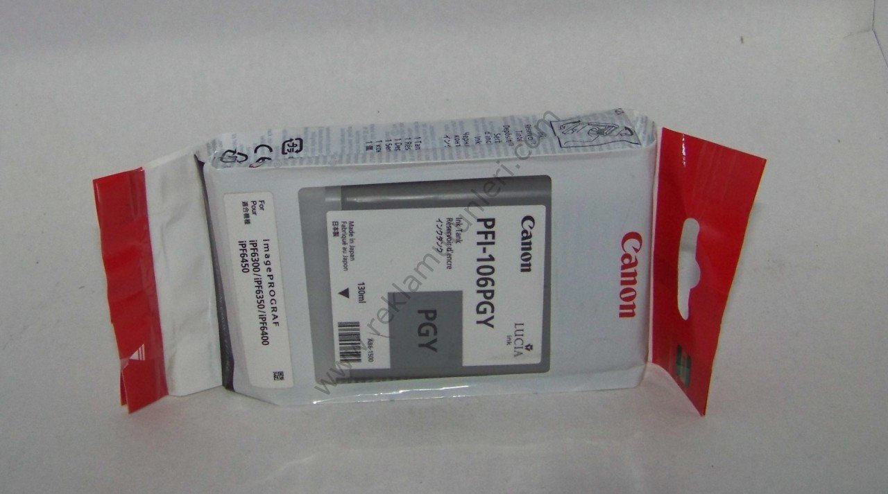 Canon Pfi-106PGy Photo Gray 130ml Kartuş