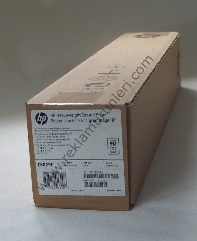 HP C6030C Heavyweight Coated Paper 130Gr (914mm x 30,5m)