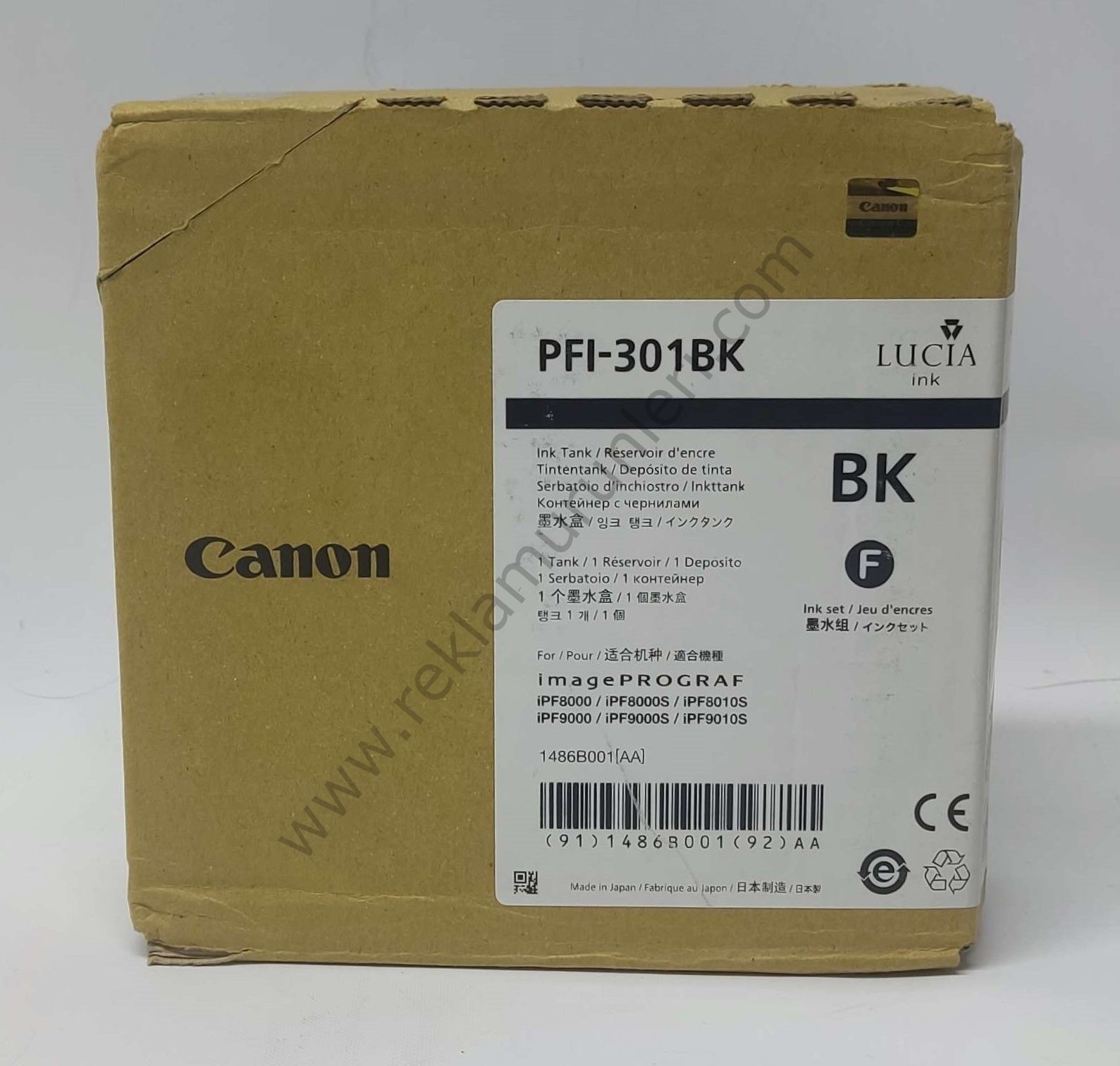 Canon PFI 301Bk Photo Black 330ml