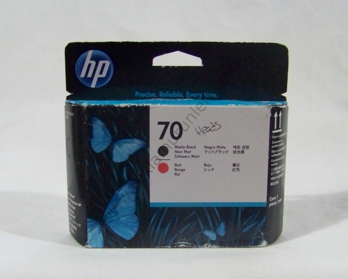 HP C9409A Matte Black-Red Baskı Kafası