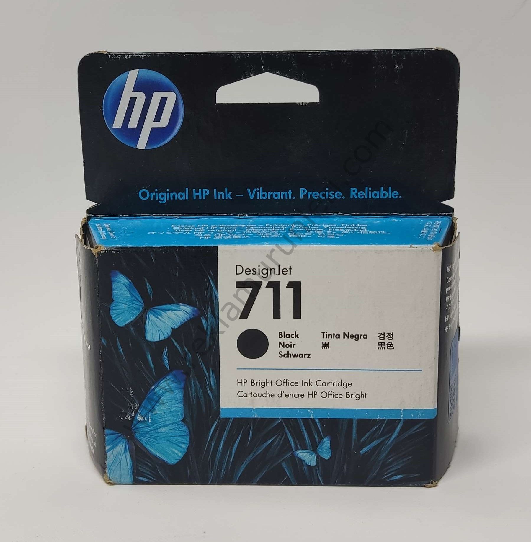HP 711 CZ133A  Black Kartuş 80ml