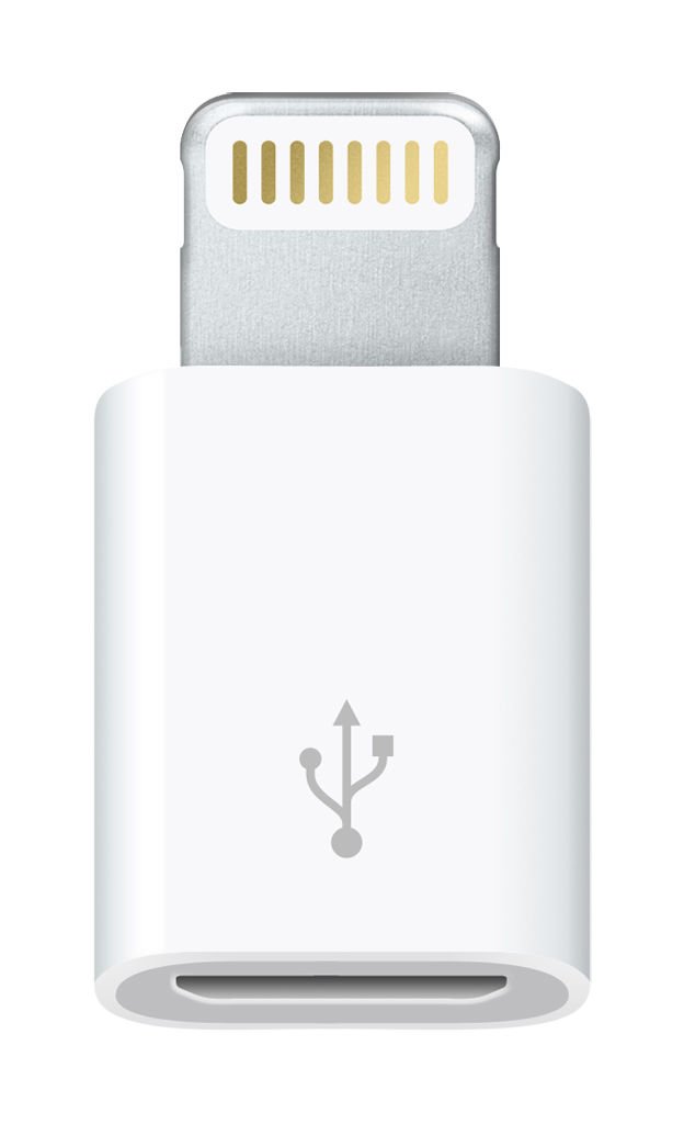 Apple Lightning to Micro USB Adapter (MD820ZM/A)