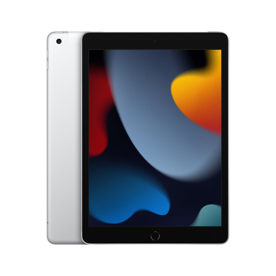 iPad 9. Nesil 10.2 inç Wi-Fi + Cellular 256GB Gümüş (MK4H3TU/A)