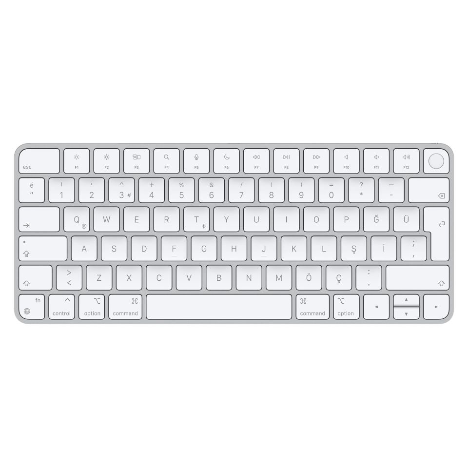 Apple Touch ID Özellikli Magic Keyboard Türkçe Q - (Apple Çipli Macler İçin) (MK293TQ/A)
