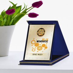 Kişiye Özel Yılın En İyi Ar-Ge Mühendisi Lacivert Plaket Ödülü - 2