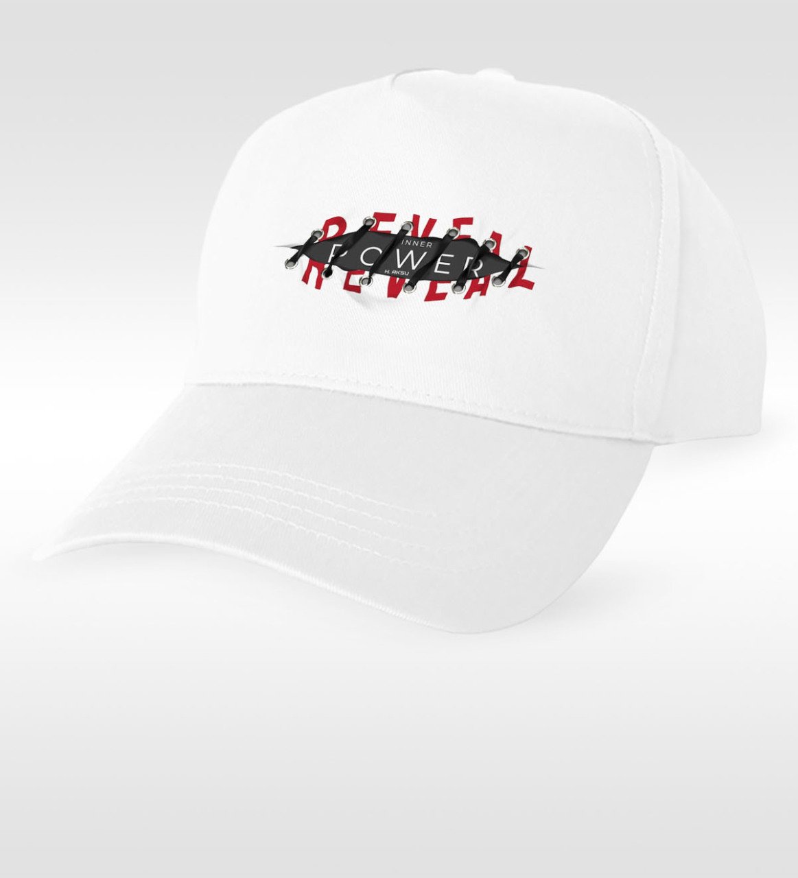 Kişiye Özel Baskılı Beyaz Spor Şapka - 30