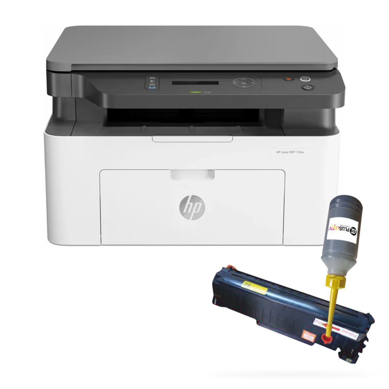 HP Laser MFP 135a DOLAN TONERLİ Lazer Yazıcı Sınırsız Chipli