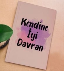 BK Gift Sert Kapaklı Pudra Pembesi Lastikli Defter , Arkadaşa Hediye, Yeni İş Hediyesi, Doğum Günü Hediyesi-19