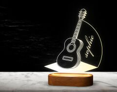 BK Gift Kişiye Özel İsimli Dekoratif Led Lamba, Gece Lambası, Ev Dekorasyonu, Işıklı Pleksi Biblo-6