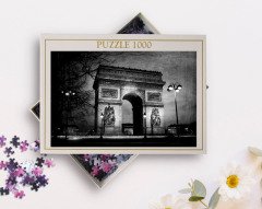 BK Home Paris Manzara 1000 Parça Profesyonel Puzzle-2