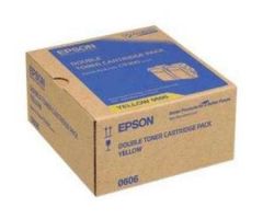 Epson C9300 S050606 Sarı Orjinal Toner İkili Paket  (T9818)