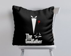 BK Home Godfather Baba Tasarımlı Beyaz Yastık-25