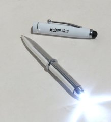 Kişiye Özel Doktor Tasarımlı Defter Kalem ve Dokunmatik Işıklı Kalem Seti-12