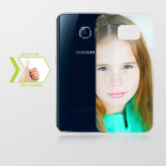 Kişiye Özel Samsung Galaxy S6 İnce Şeffaf Silikon Telefon Kapağı
