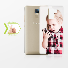 Kişiye Özel Huawei Honor 7 İnce Şeffaf Silikon Telefon Kapağı